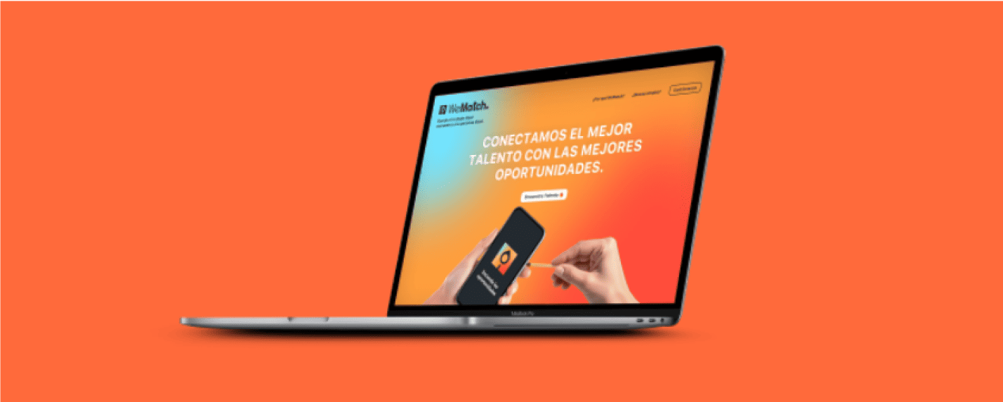 Desarrollo web para We Match