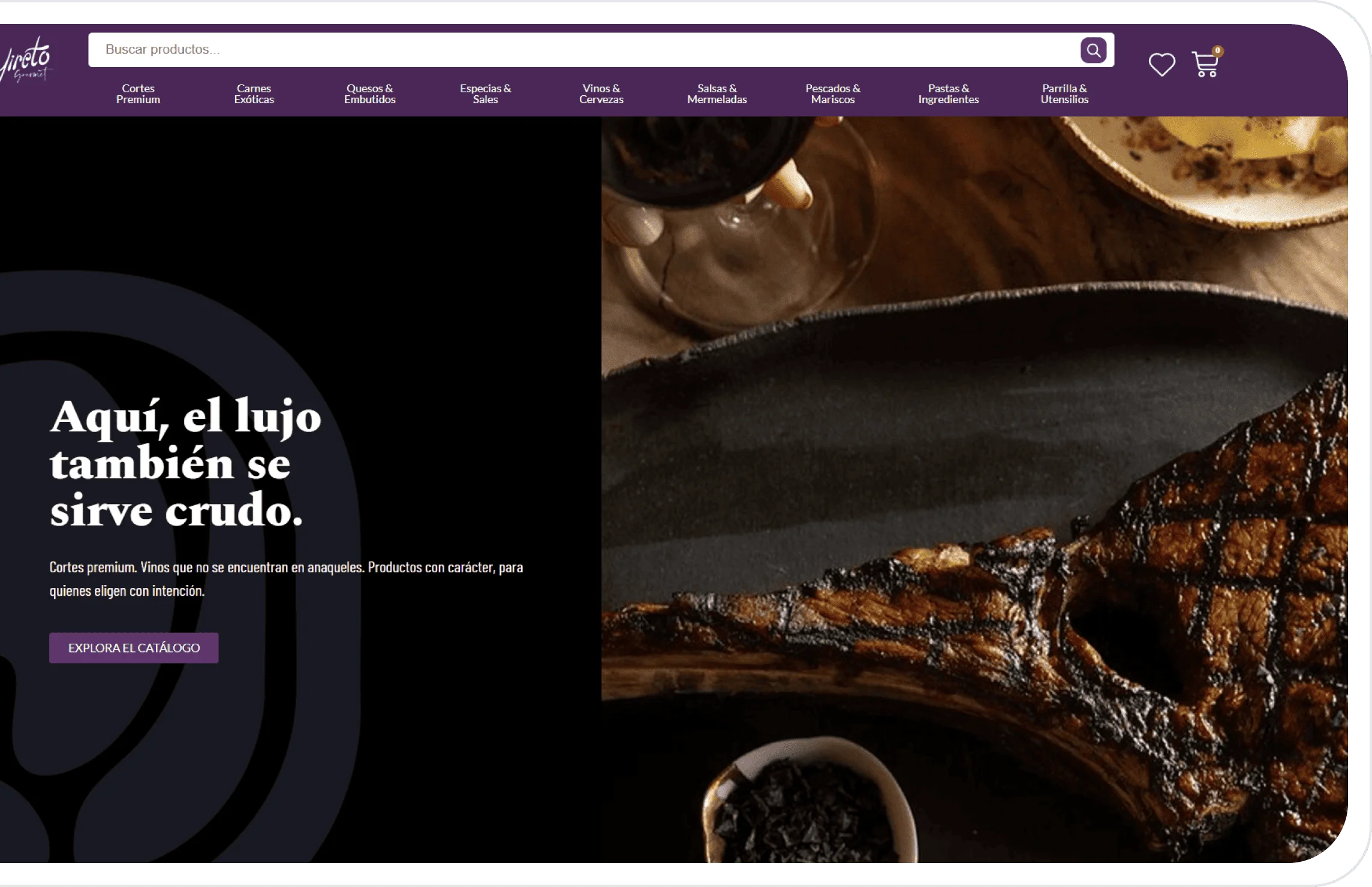 Desarrollo web para Yireto Gourmet - BWE Agency Agencia de Marketing