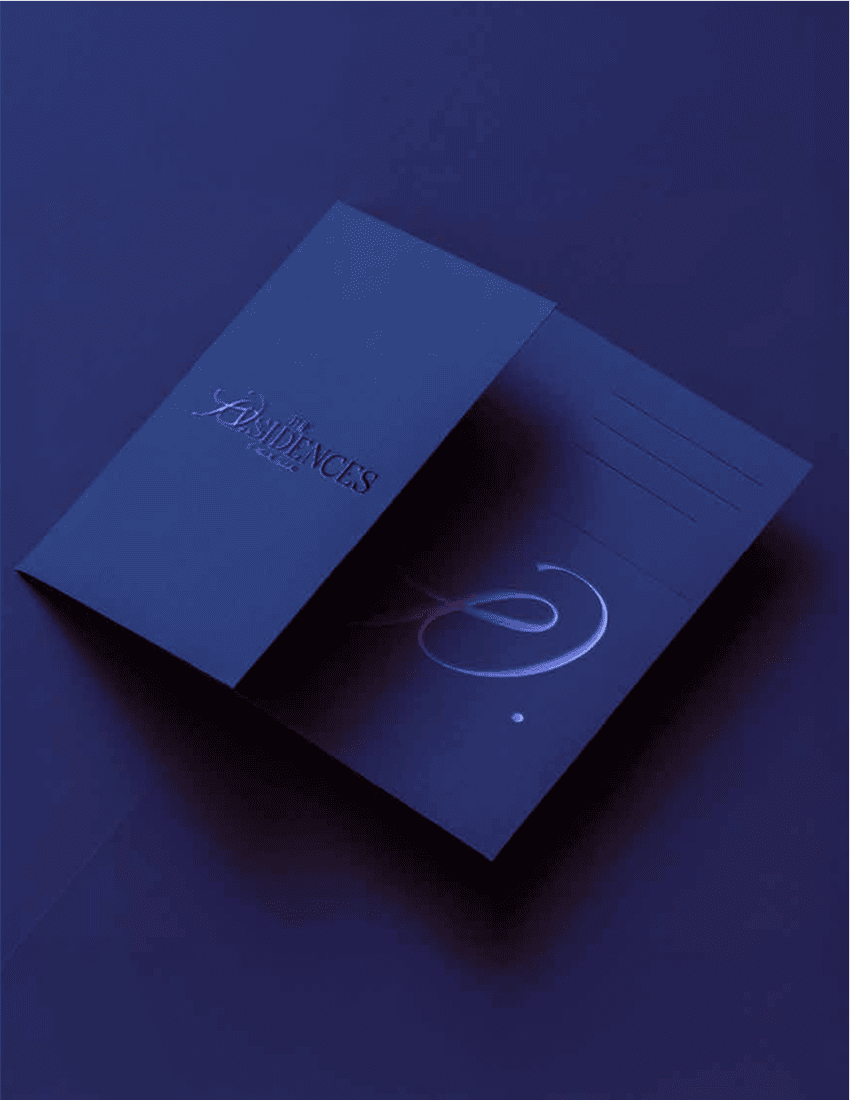 Diseño de marca - The Residences