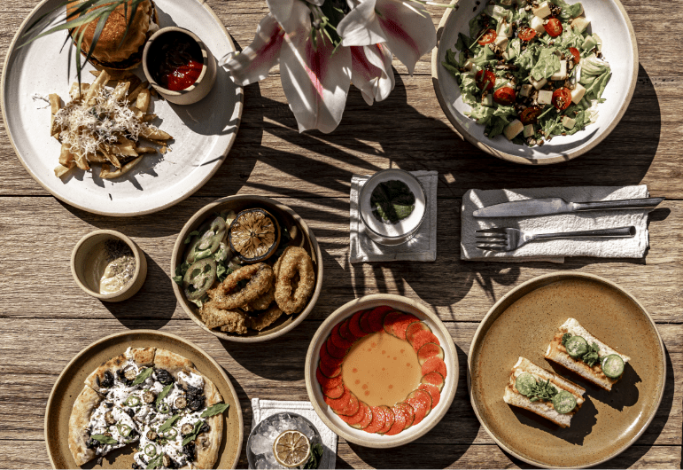 Fotografía para restaurante balaxe, tulum mexico